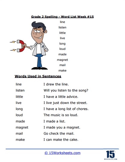Helping Natalie and Joseph improve their spelling skills in grade 3 practice sheet Third graders correcting spelling errors on a worksheet about time and money