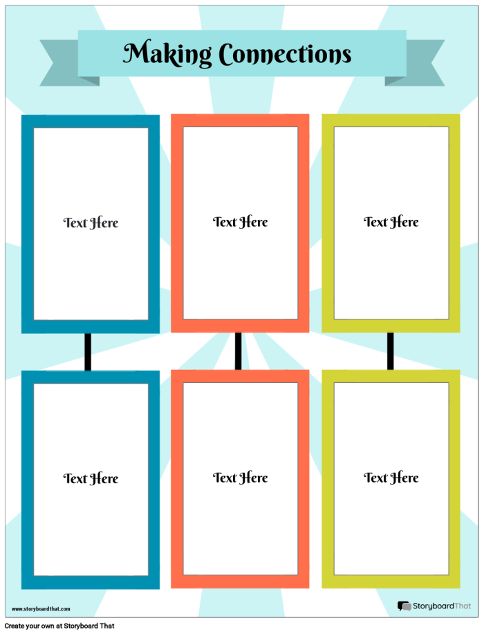Reading Strategies: Making Connections worksheet for practicing text-to-self, text-to-text, and text-to-world links Third Grade worksheet on reading strategies focusing on making text connections