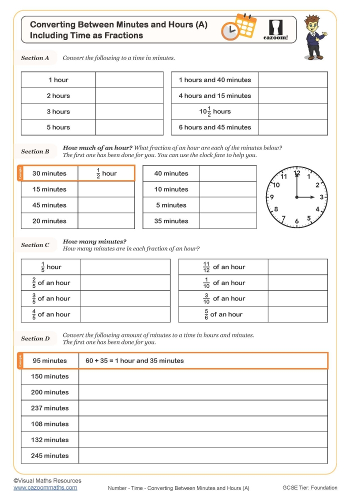 Engaging time conversion activity to enhance children's understanding of time measurement Worksheet for converting time units into hours, days, and weeks for third graders