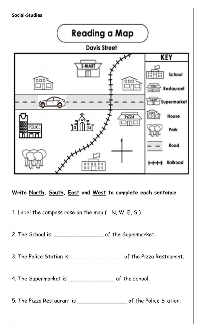 Fun Printable U.S. Food Map Worksheets for Third Grade Kids