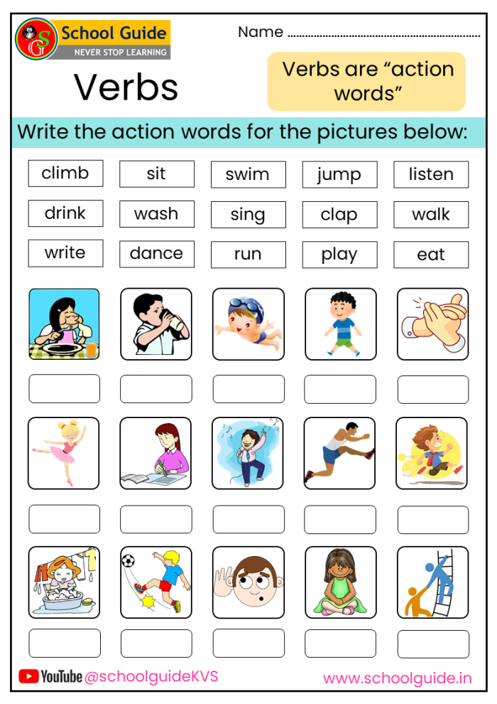 Interactive Find the Verbs worksheet for third graders focusing on verbs in historical context Third grade students identifying verbs on a Find the Verbs worksheet in a history lesson