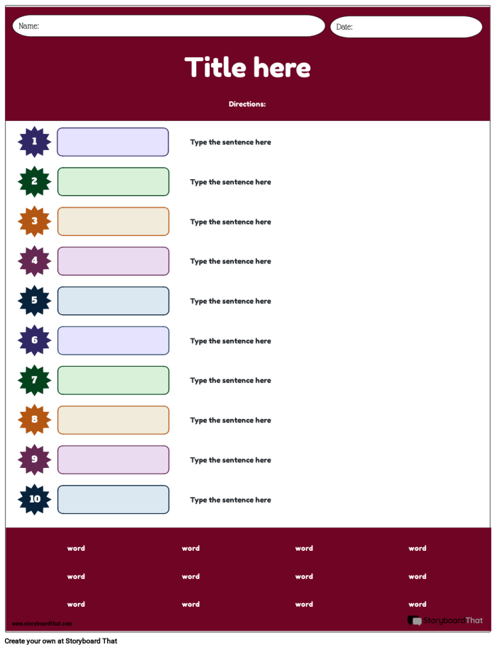 Context Clues Check-In worksheet for third graders assessing vocabulary skills