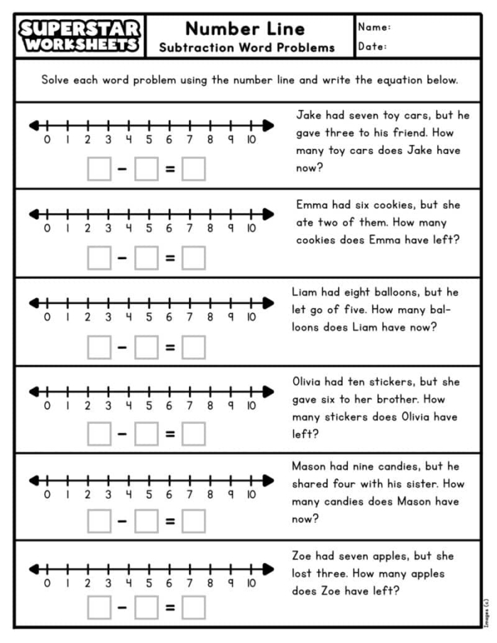 Life science worksheet for grade 3 focused on adding and subtracting time with a number line Third grade students solving time problems using a number line worksheet in life science