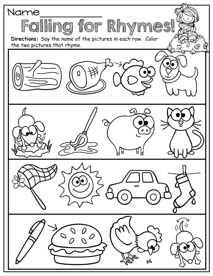 Engaging 'Time to Rhyme: Dress-Up Rhymes' worksheet designed for early learners Colorful worksheet featuring dress-up rhymes for kindergarten students to enhance their reading skills