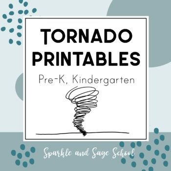 Fifth grade science worksheet with fill-in-the-blank questions about tornadoes
