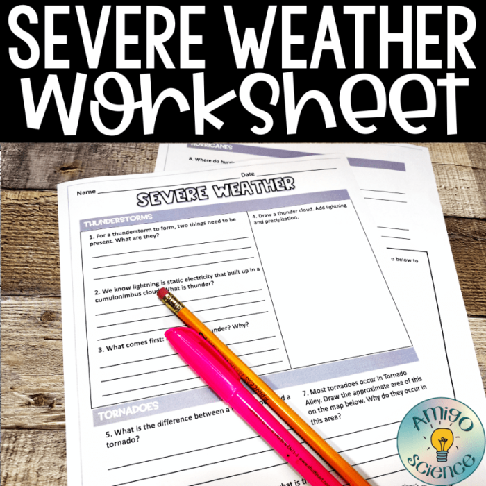 Tornado Fill-In-the-Blank worksheet designed for fifth grade science learners