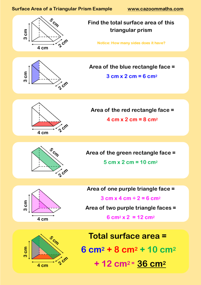 Triangular prism worksheet for second graders focusing on addition and geometry concepts