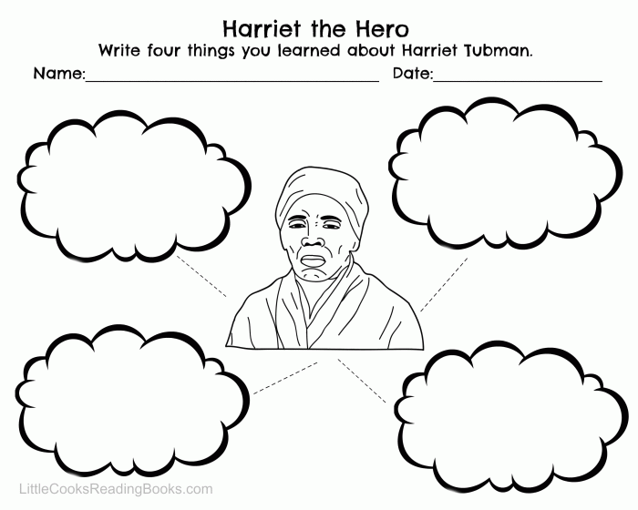 Fourth grade student working on a reading worksheet about the Tuskegee Airmen