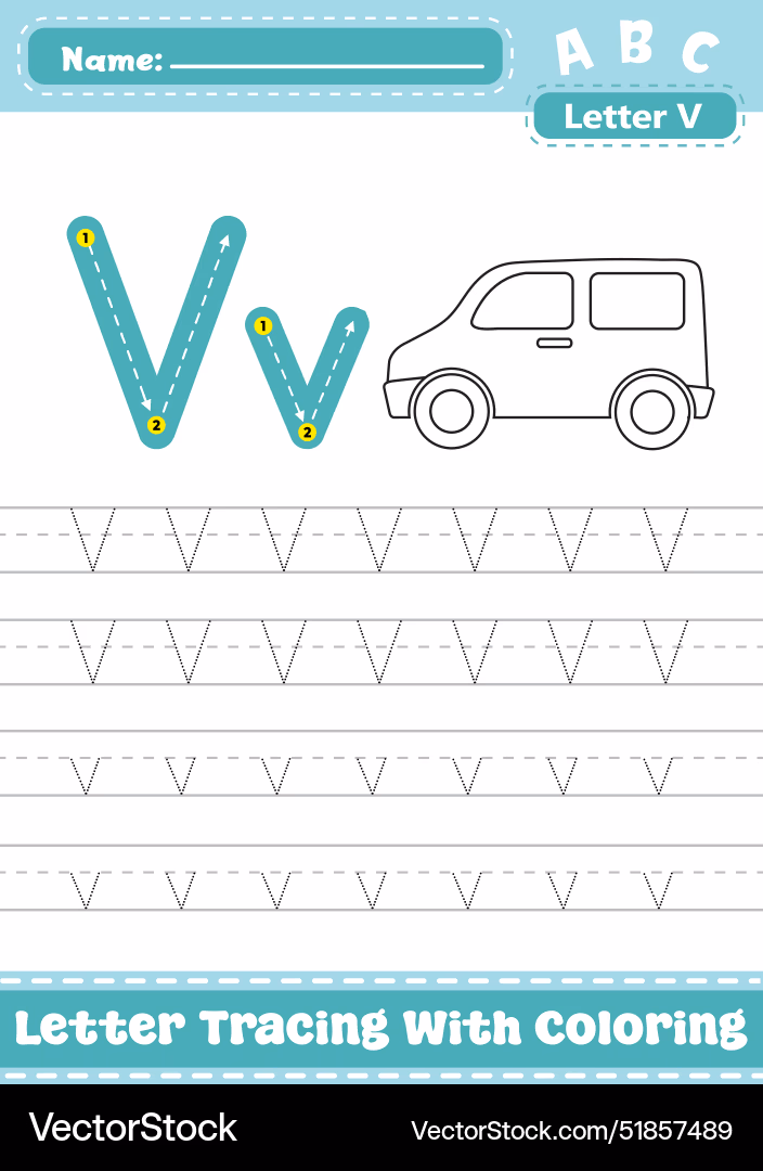 Find the Letter V uppercase practice with vampire bat for early learners A worksheet for Pre-K children to find uppercase letter V with a vampire bat theme