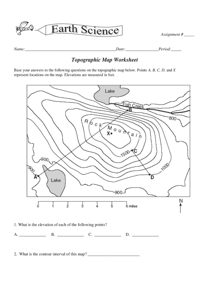 Third grade handwriting worksheet featuring a chart of U.S. state elevations to identify the highest points
