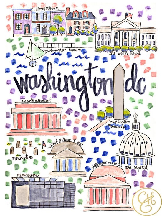 First Grade worksheet featuring a paper model of the Washington Monument for grammar and mechanics