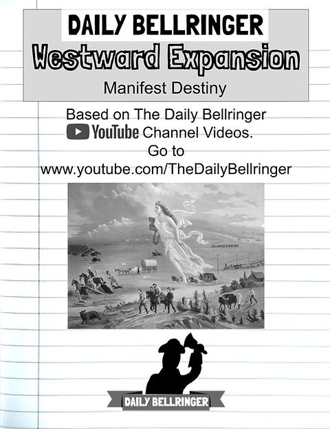 Fifth grade worksheet on the historical westward expansion with reading questions