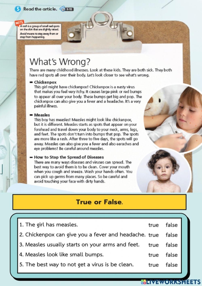 ALT text: A colorful "What's Wrong with the Picture?" worksheet featuring playful illustrations for first graders.