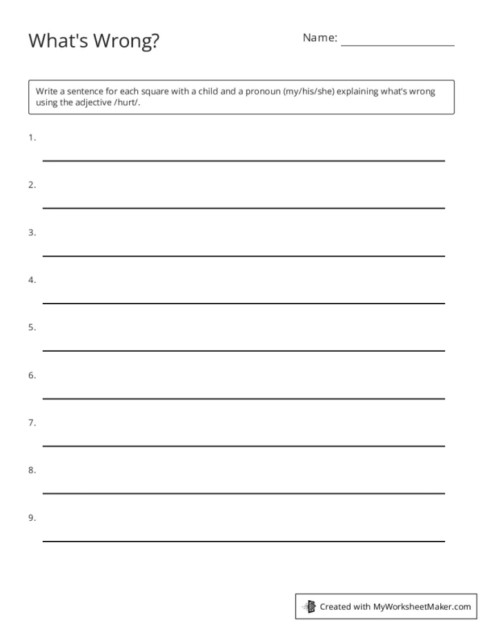 A colorful April Fools' Day worksheet for first graders identifying mistakes in a funny picture