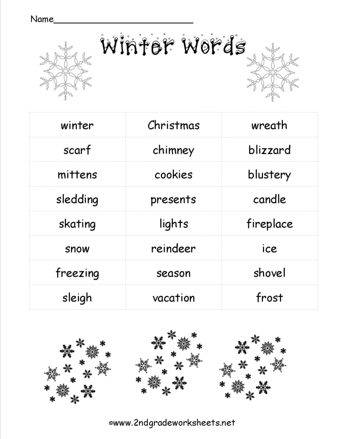 Fourth grade student analyzing winter temperature data on a worksheet