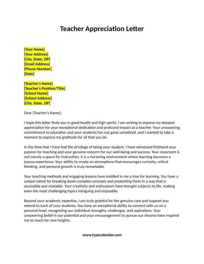 A creative writing prompt encouraging heartfelt letters to influential individuals Worksheet for writing a letter of appreciation focused on social-emotional learning for sixth graders